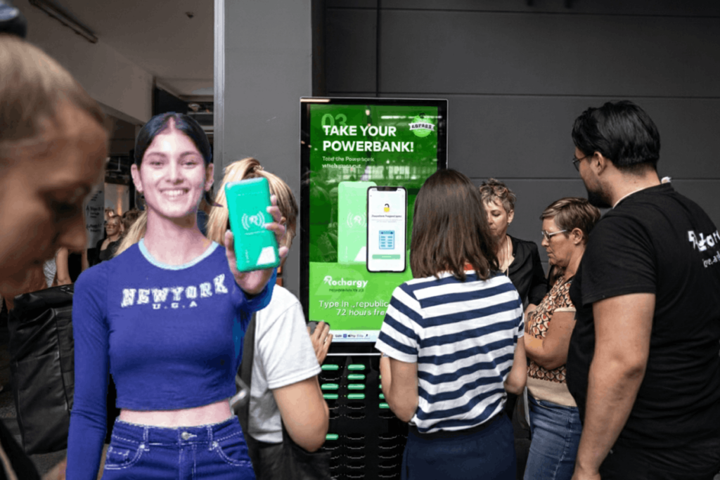 Rechargy Powerbankstation mieten